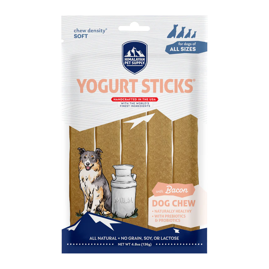 Himalayan Pet Bacon Yogurt Sticks 136g