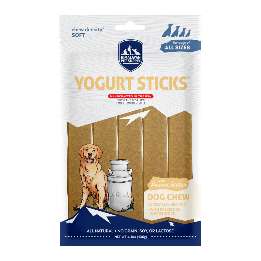 Himalayan Pet Peanut Butter Yogurt Sticks 136g