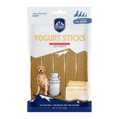 Himalayan Pet Peanut Butter Yogurt Sticks 136g