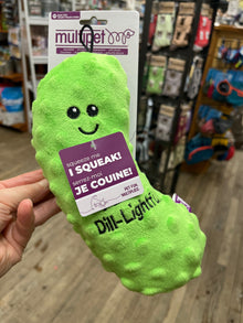 Multipet Plush Pickle with Sayings 8"