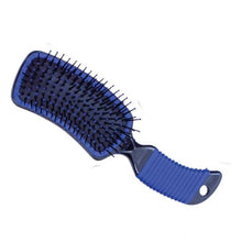 Curved Mane and Tail Brush  - Blue