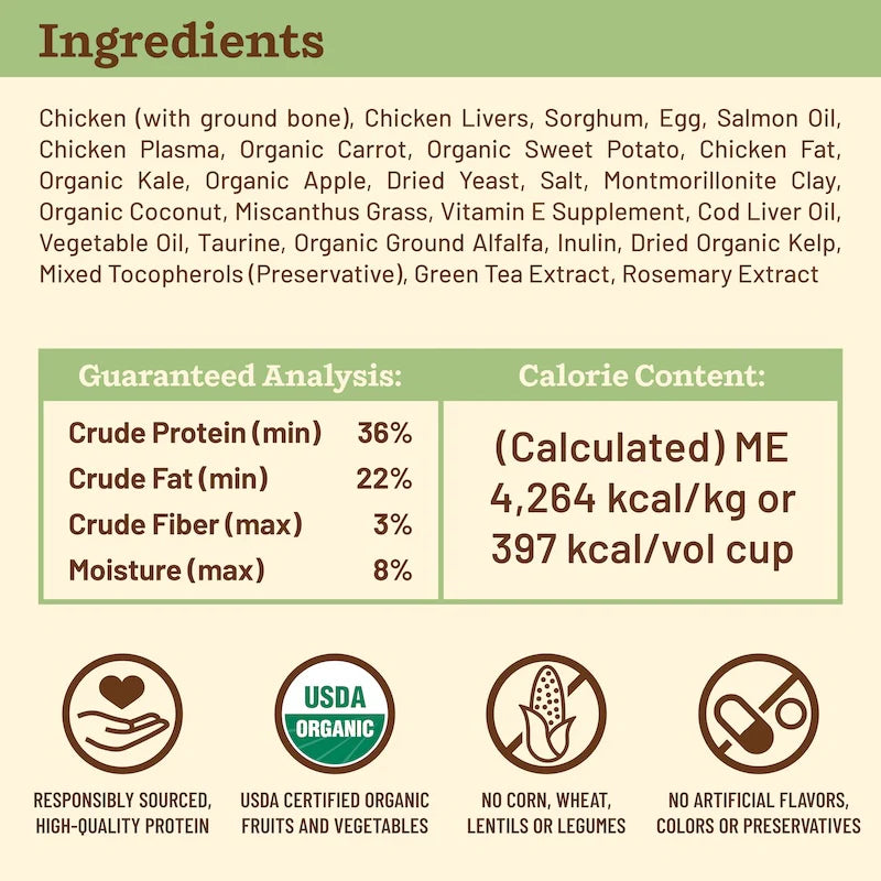 Primal Kibble In The Raw Chicken Cat 1.5lb