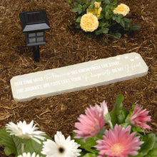 "Our time was Precious" 16" x 3.75" Garden Stone