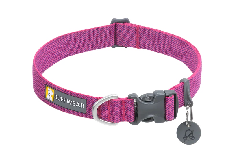 RUFFWEAR Alpenglow Pink Hi & Light Dog Collar