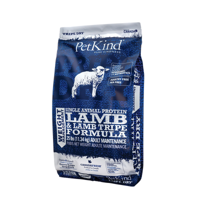 PetKind🍁 Weight Management Lamb & Lamb Tripe Formula for Dogs