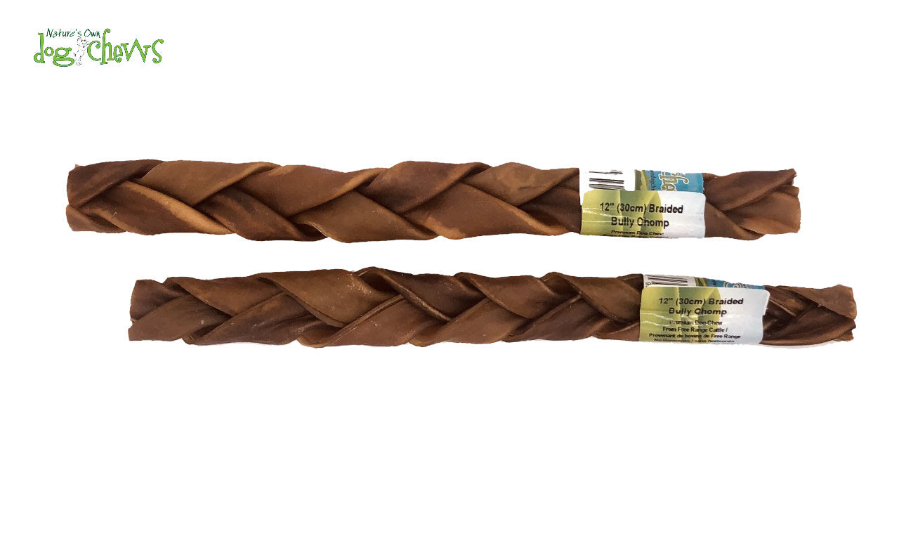 Nature's Own 🍁12" Braided Bully Chomp