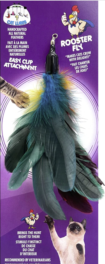 Go Cat Rooster Fly Cat Fishin' Lure Attachment