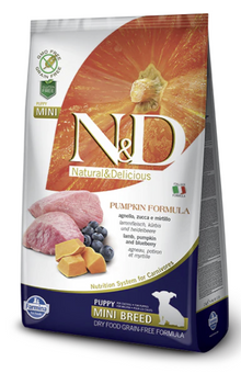 Farmina N&D Puppy Mini Lamb & Blueberry with Pumpkin for Puppies