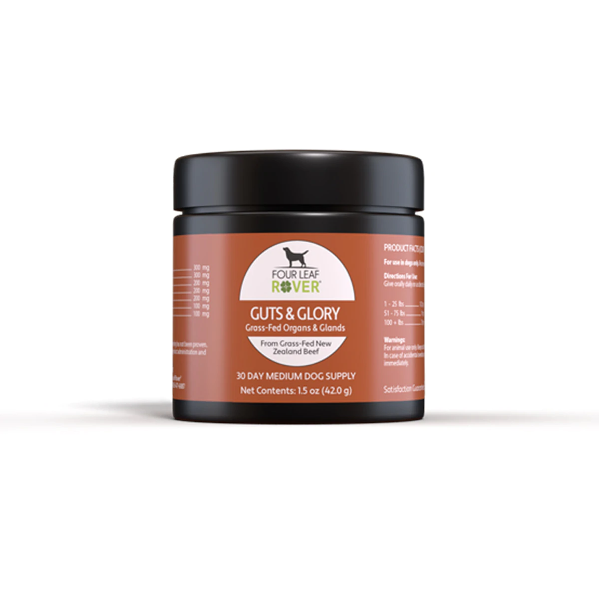 Four Leaf Rover Guts & Glory - Grass-Fed Organs for Dogs 42g