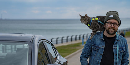 RC Pets 🍁Arctic Blue/Tennis Moto Control Harness