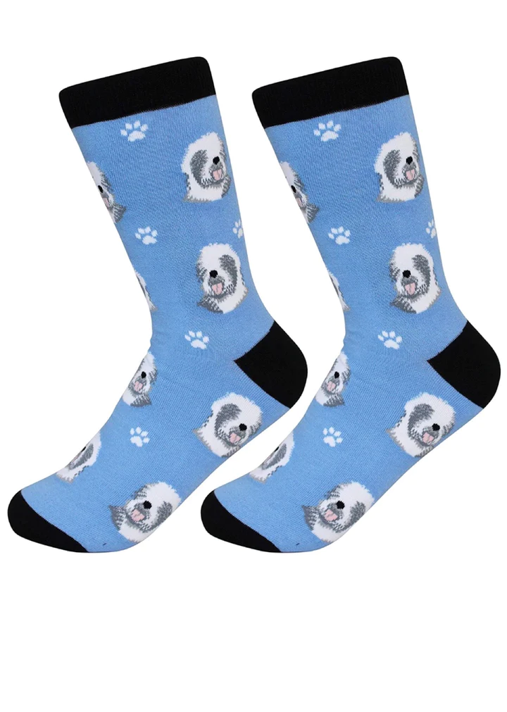 Unisex Sock Daddy Old English Sheepdog