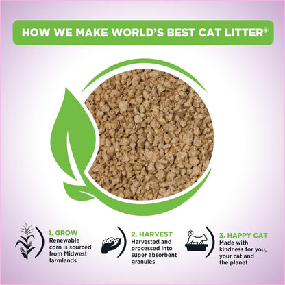 Worlds Best Lavender Multi Cat Litter 28lbs