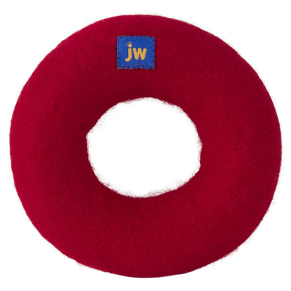 JW Wool-ee Ring Dog Toy