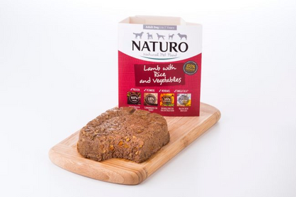 Naturo Lamb & Rice with Veg Canine 400g
