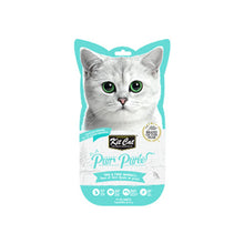 Kit Cat® Purr Purées® Tuna & Fiber (Hairball) Cat Treat 4 x 15gm