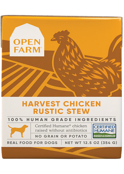 Open Farm Harvest Chicken Rustic Stew for Dog 12.5oz