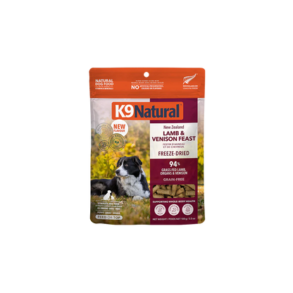 K9 Natural™ New Zealand Lamb & Venison Feast Freeze Dried Dog Food