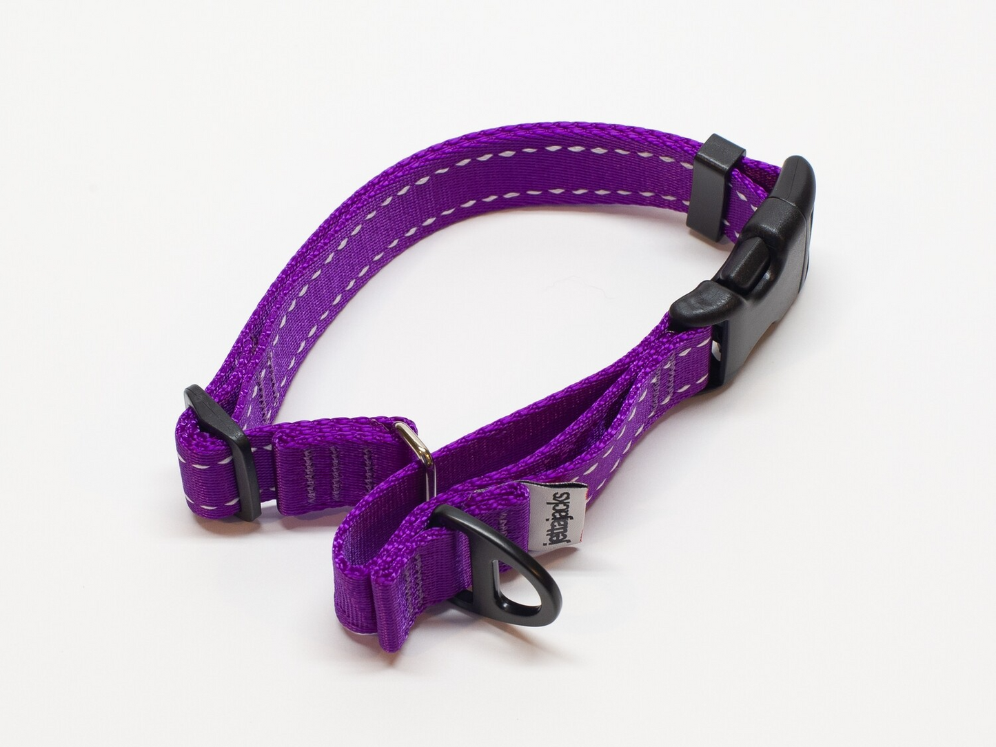JettaJacks🍁 Purple 1" Lay-Flat Martingale Collar