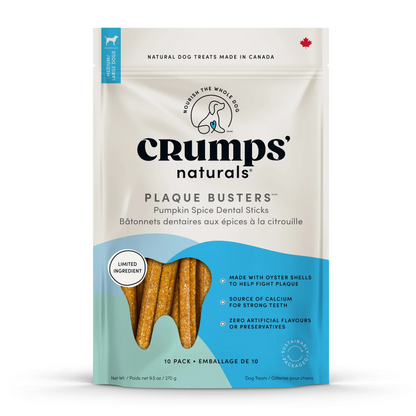Crumps Naturals 🍁Plaque Busters with Pumpkin Spice