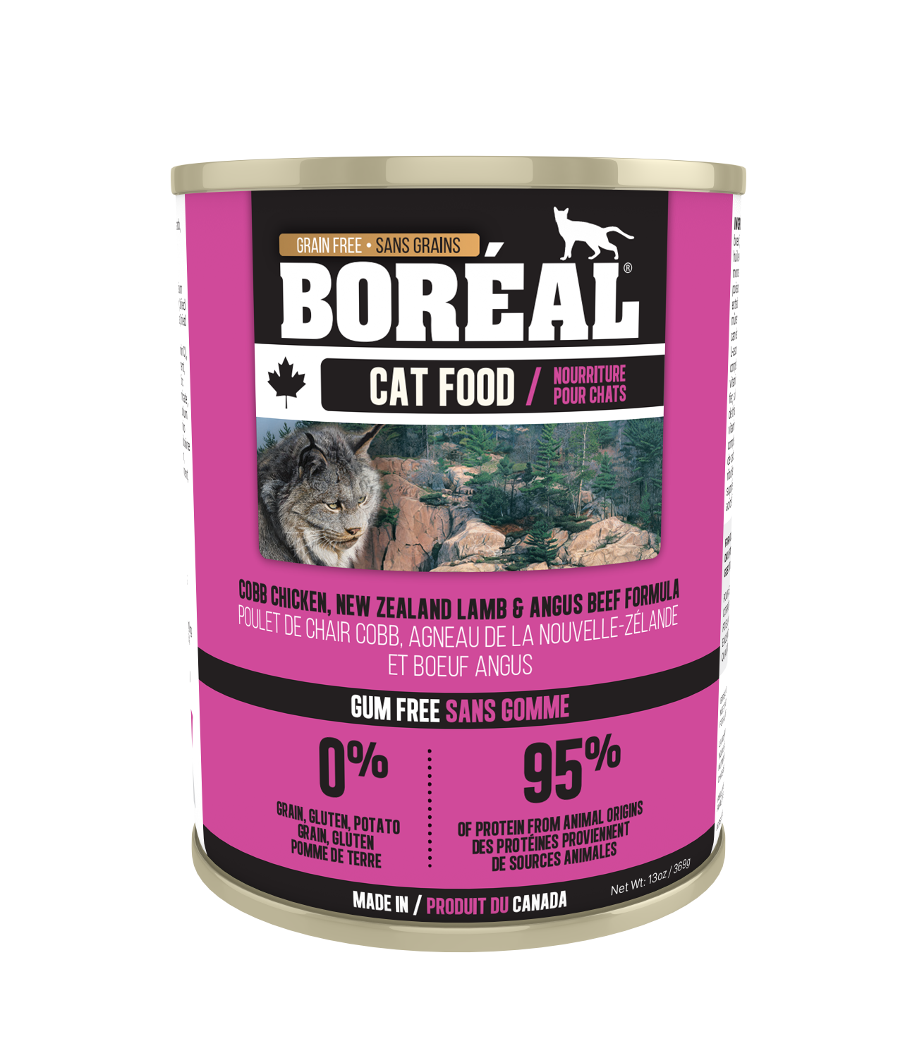 Boreal🍁 Cobb Chicken, Lamb and Beef for Cats 369g