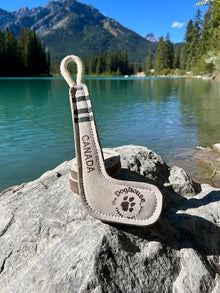 The Doghouse 🍁 Leather & Wool Hockey Stick