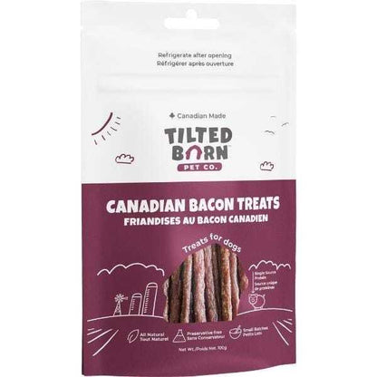 Canadian Bacon Treats 100g🍁Tilted Barn Pet Co.