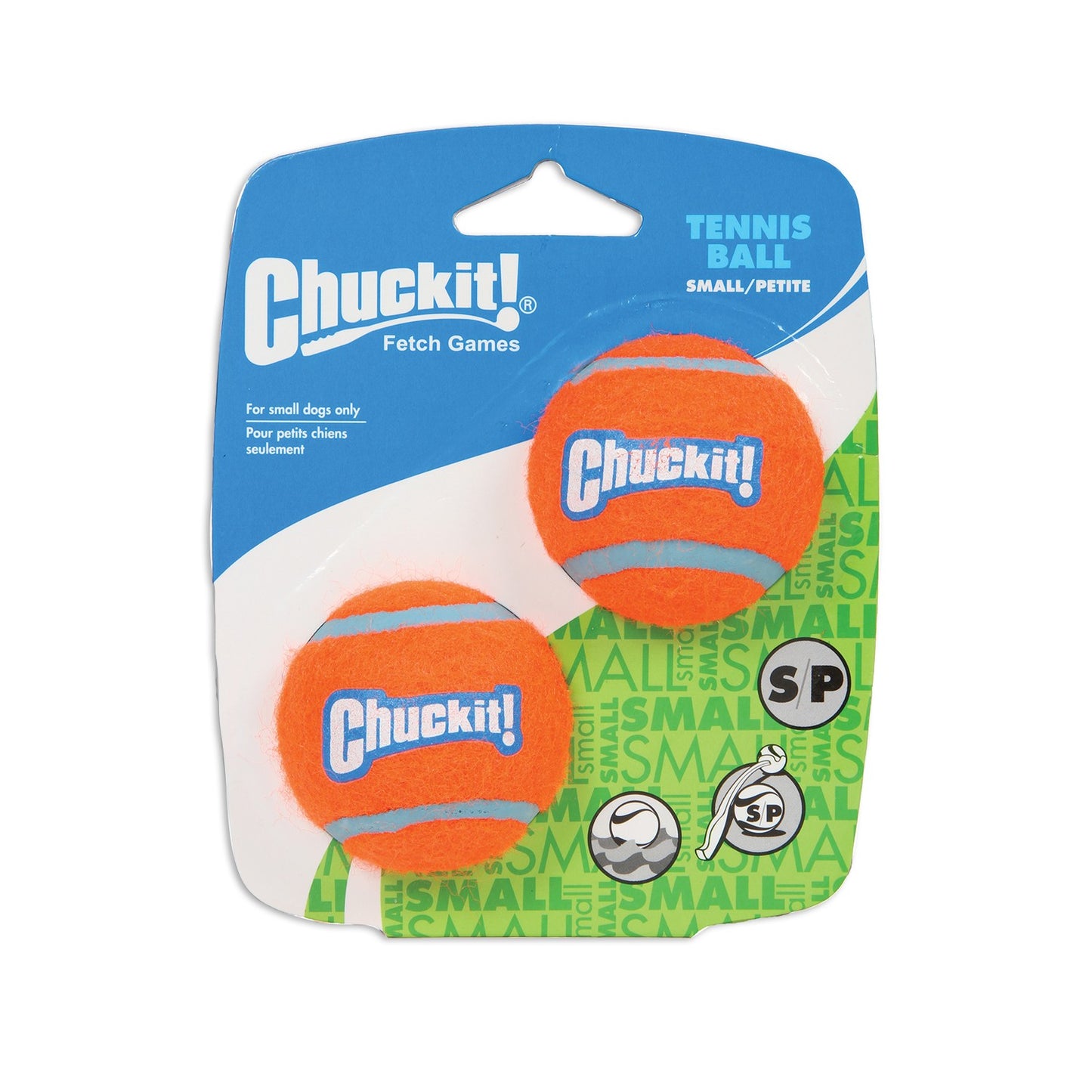 Chuckit! Small Tennis Ball 2" 2pk