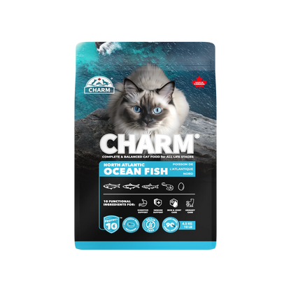 CHARM🍁 North Atlantic Ocean Fish for Cats & Kittens