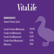 VitaLife Dog Jerky Treats Sweet Potato & Duck Twists
