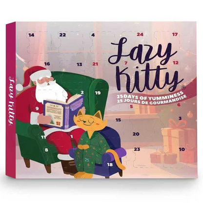 Great Jacks 🍁 Lazy Kitty 25 Day Advent Calendar for Cats 2026