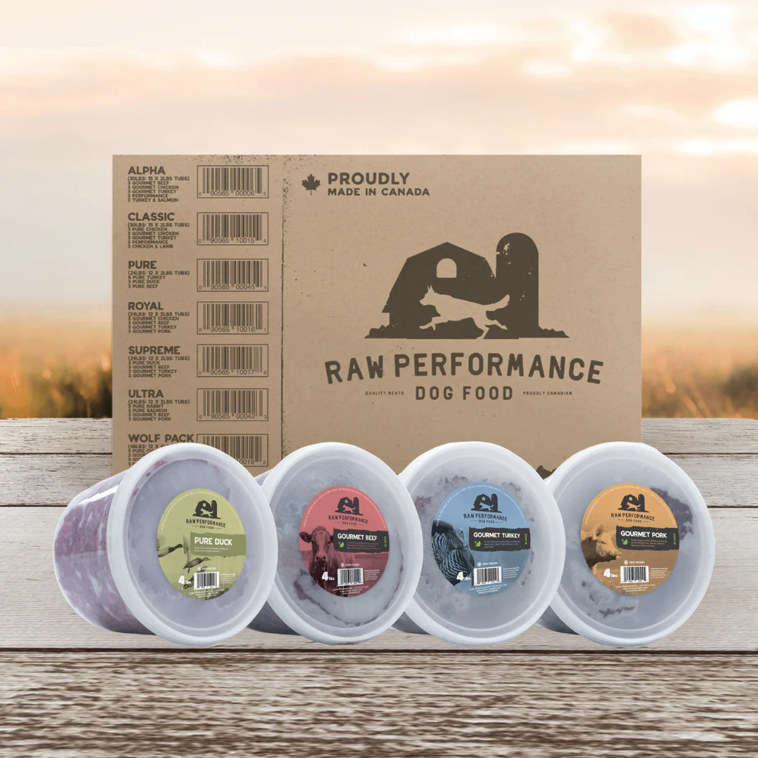 Raw Performance 🍁The Super Supreme 48lb Case (4lb Tubs)
