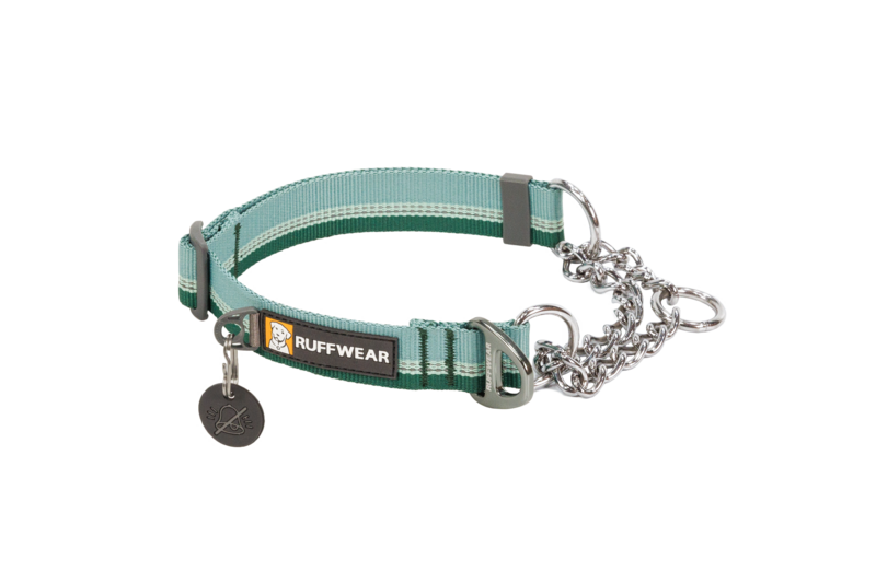 RUFFWEAR River Rock Green Chain Reaction Collar