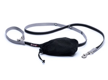 Smoochy Poochy 🍁Silver & Black Hands Free Leash