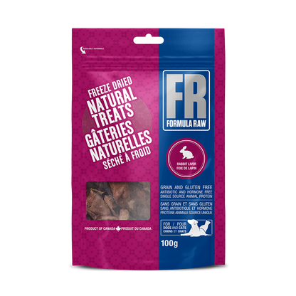 Formula Raw🍁 Freeze-Dried Rabbit Liver 100g