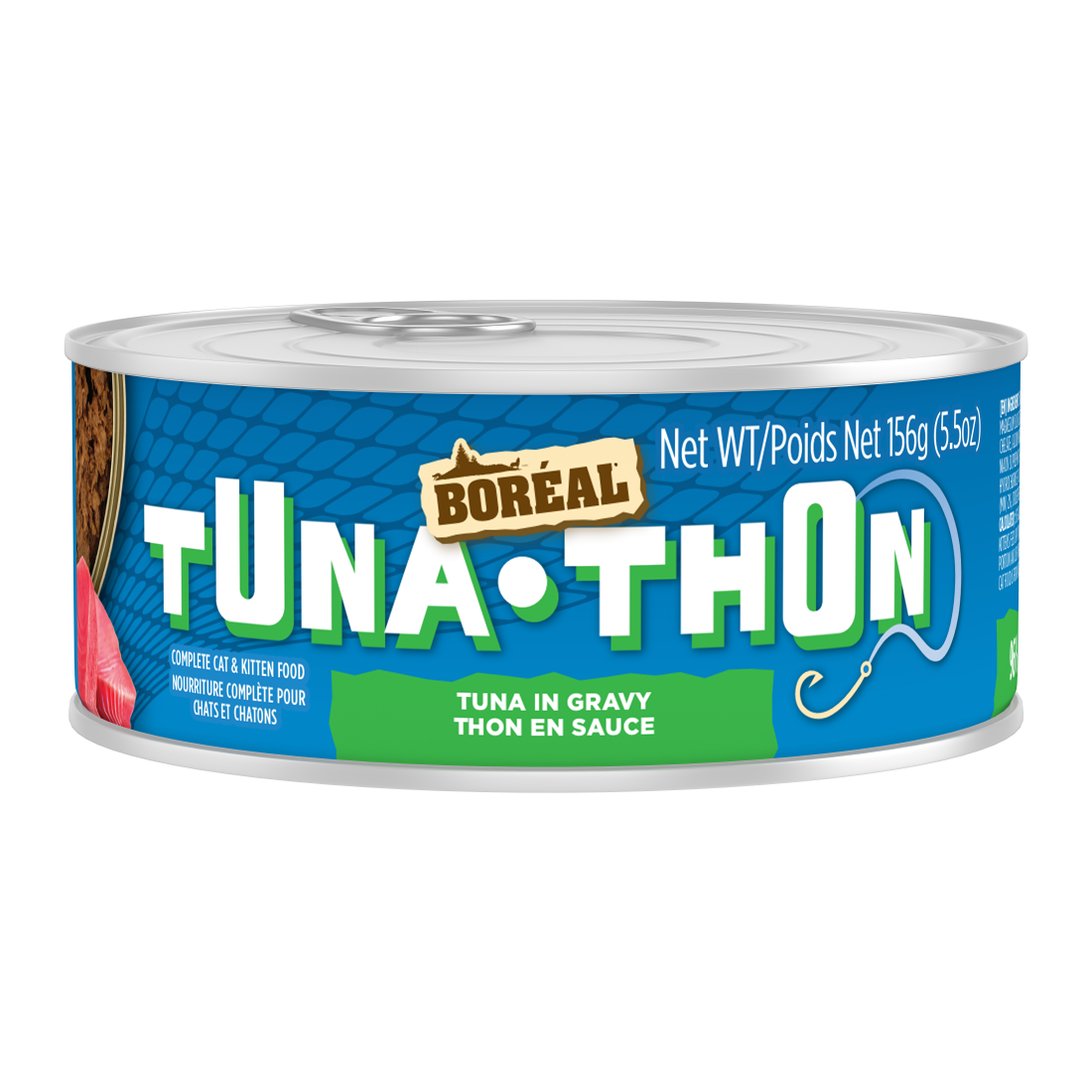 Boréal 🍁Tuna-Thon Tuna Red Meat in Gravy for Cats 156g