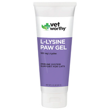 Vet Worthy L-Lysine Paw Gel for Cats 3oz Tube