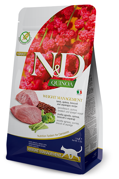 Farmina N&D Adult Weight Management Lamb & Quinoa for Cats
