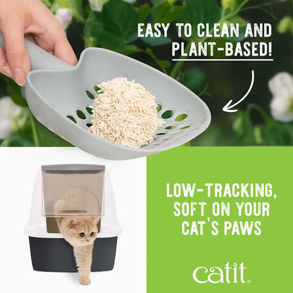 Catit 🍁Go Natural! Unscented Pea Husk Clumping Litter 5.6kg