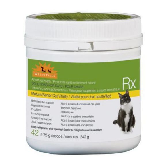 WellyTails Mature Senior Joint Care Supplement for Cats 242g