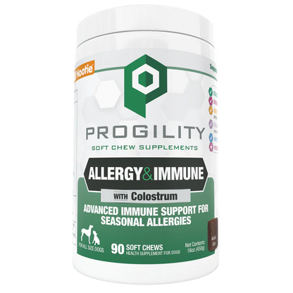 Progility Allergy & Immune Soft Chew Supplement for Dogs