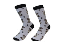 Unisex Sock Daddy Schnauzer,Uncropped