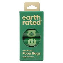 Earth Rated🍁 Unscented 120 Bags on 8 Refill Rolls