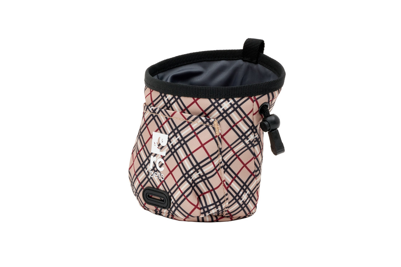 RC Pets 🍁Tan Tartan Essential Treat Bag