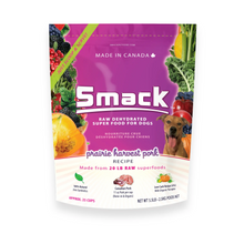 Smack 🍁Prairie Harvest Pork Raw Dehydrated Super Food for Dogs