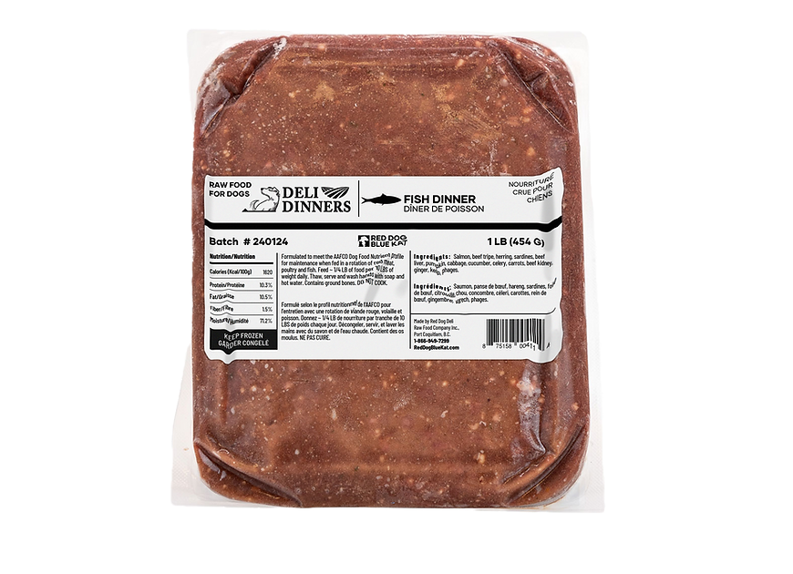 Red Dog Blue Kat 🍁Deli Dinner Fish for Dogs 1lb