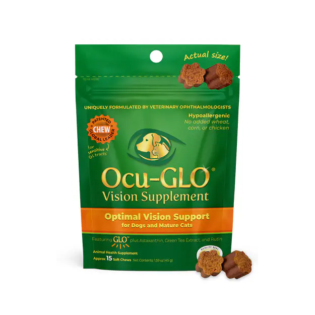 Ocu-GLO® Soft Chews for Dogs and Cats