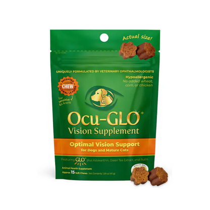 Ocu-GLO® Soft Chews for Dogs and Cats