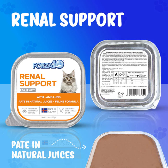 Forza 10 Renal Lamb Cat Food 3.5oz