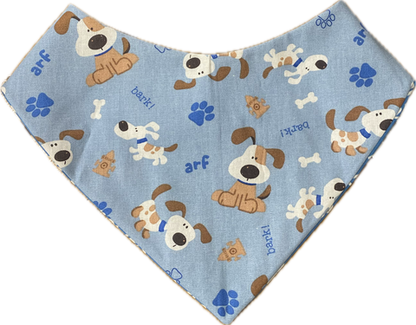 Colly's Creations Mama's Boy Reversible Dog Bandanna