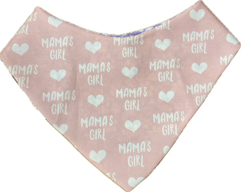Colly's Creations Mama's Girl Reversible Dog Bandanna